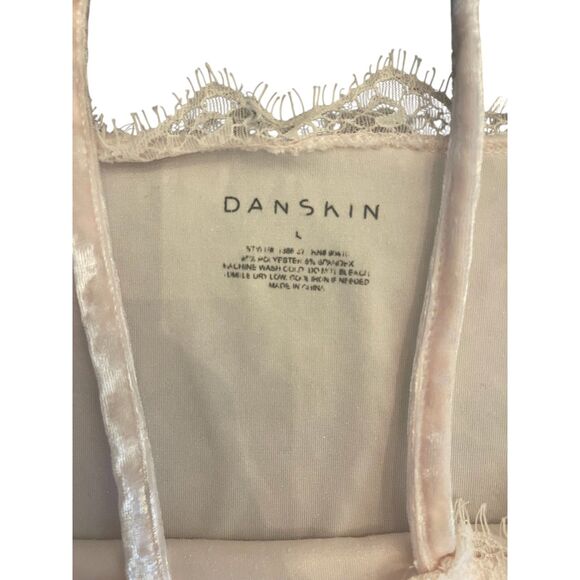 VTG Y2K Lace Trim Pink Velvet Babydoll Cami L Coquette Fairy Romantic Soft Girl - Picture 7 of 13